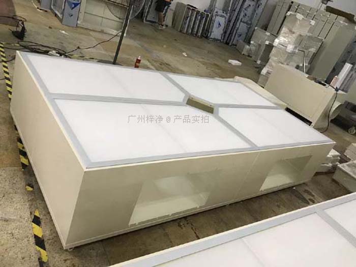 百級送風天花制作現場實拍圖