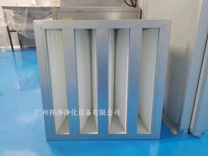 組合式高效過濾器比其它相同尺寸的普通高效過濾器具有更多的優點